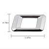 3D ABS Car Rear Trunk Letters Logo Badge Emblem Sticker For BMW 2 Series 216i 218i 220i 225i 228i 230i 235i 240i F22 F23 F46 F45