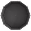 Planter Black 90 x 90 x 50 cm Steel