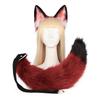 Handmade Nick Wilde Cosplay Set: Realistic Fox Ears Headband & Tail