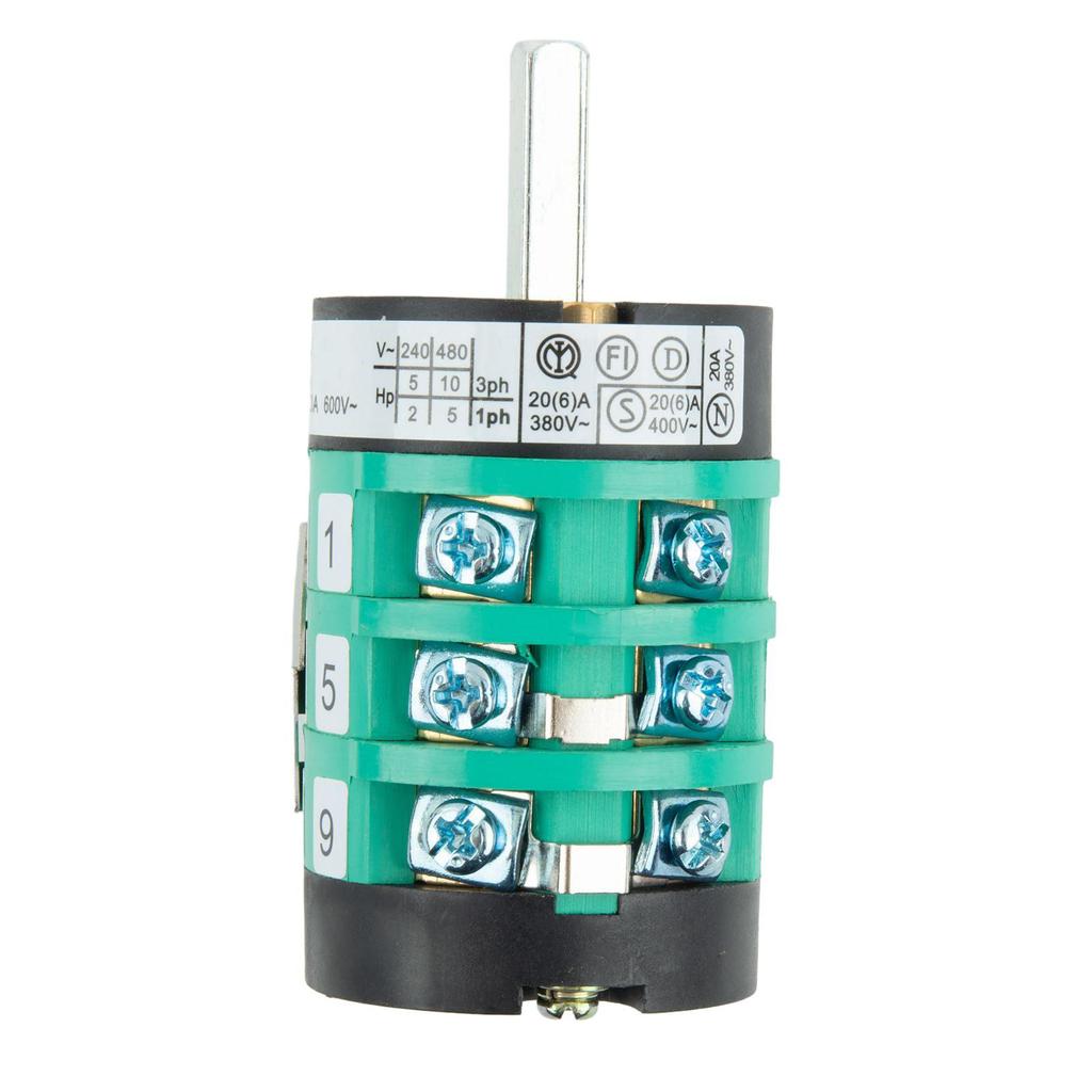 For The Grilled Tire Machine Reverse Switch Ire Changer Switch Car Accessories Three-phase 380V 20A (A) / 20A (B)