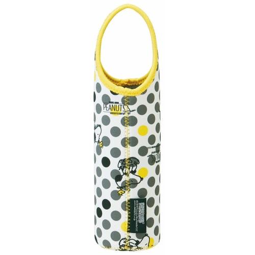 Skater Plastic Bottle Cover Plastic Bottle Case Water Bottle Cover Snoopy Monochrome PEANUTS 500ml WSPB8