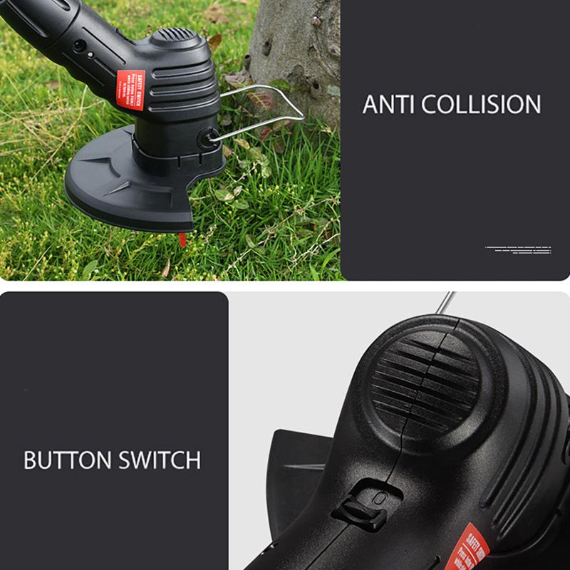 Электрическая беспроводная газонокосилка Портативные садовые электроинструменты Перезаряжаемая от USB выдвижная прополочная машина Перезаряжаемая от USB электрическая прополочная машина