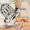 New Male Chastity Device Flat Cat Claw Stainless Steel Chastity Lock Cock Cage Open and Close Rings Sexy Toy for Men Gay Couple