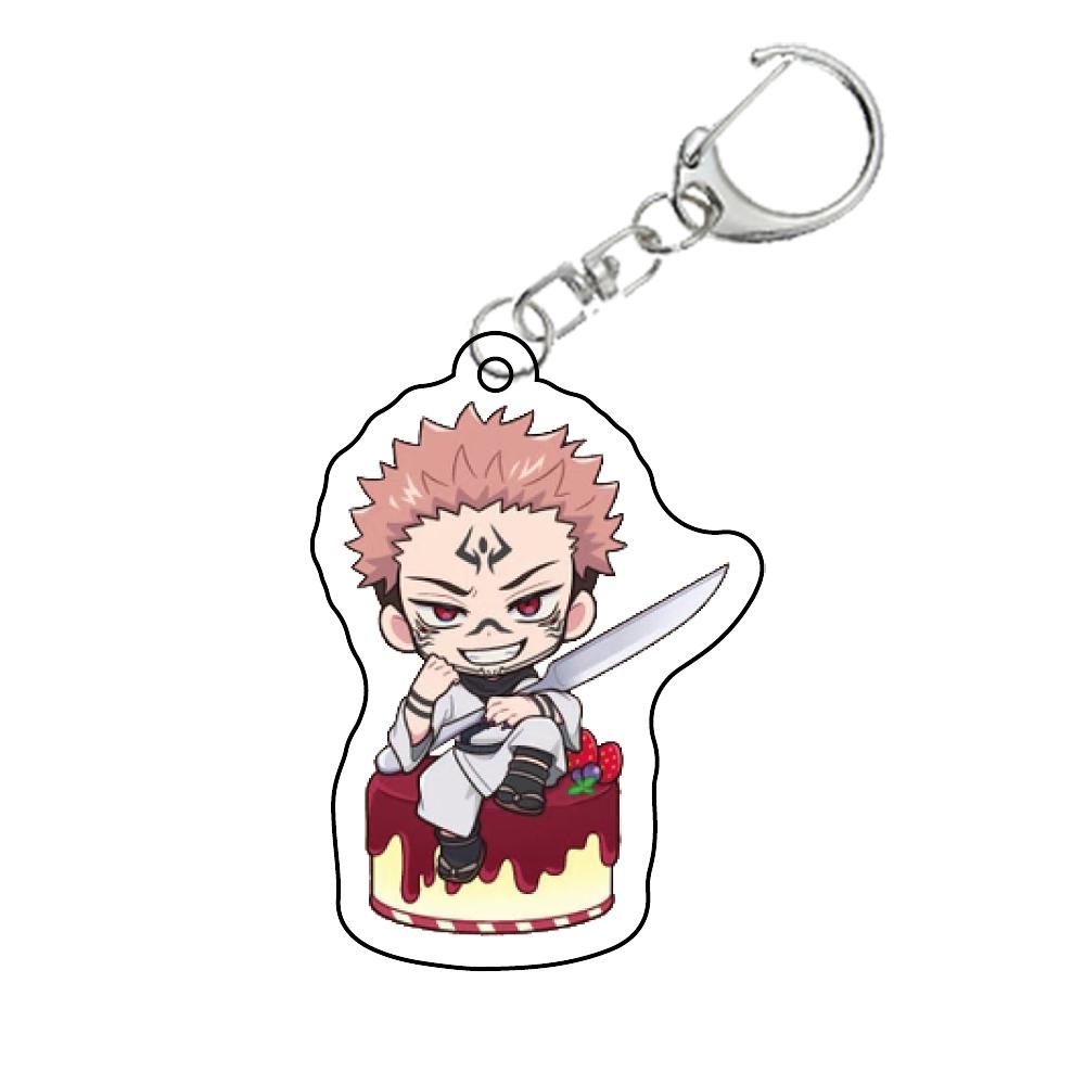 Ключница акриловая Jujutsu Kaisen Самостоятельно созданная периферия Фушигуро Мегуми Нанами Кенто Кугисаки Нобара Годзё Сатору Аниме Шарм