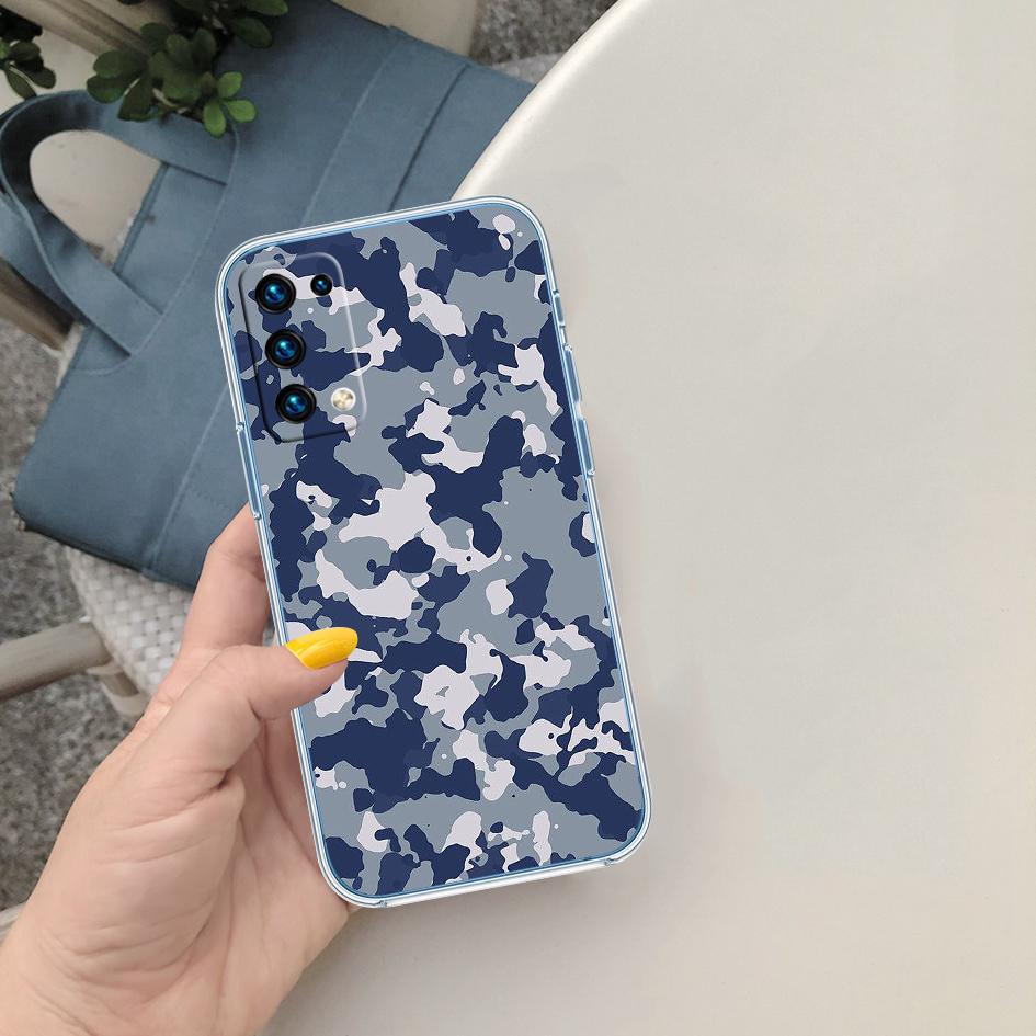 FM13 Camouflage Soft Shell Transparent Phone Case for Motorola Moto Edge 20 30 40 50 S30 Fusion Ultra Pro Neo Lite + G200 G23
