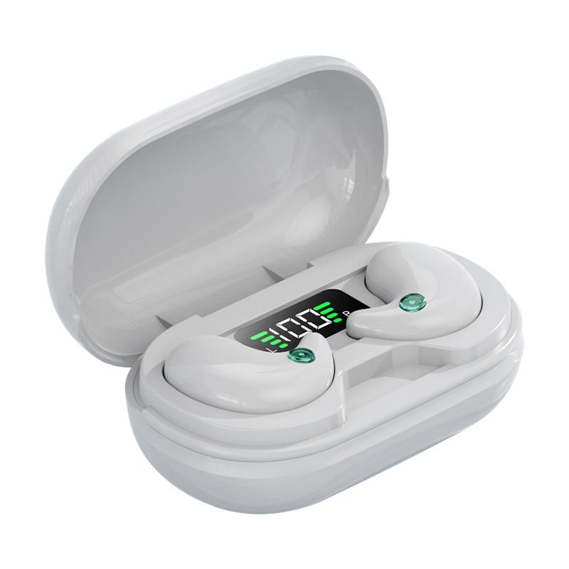 M16 Эргономичные невидимые наушники Беспроводная Bluetooth-гарнитура Светодиодный дисплей Наушники с шумоподавлением Наушники для сна