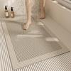 Washable Anti-Slip Bathroom Mat - Dirt-Resistant, Easy-Clean, Hollow Design Foot Pad