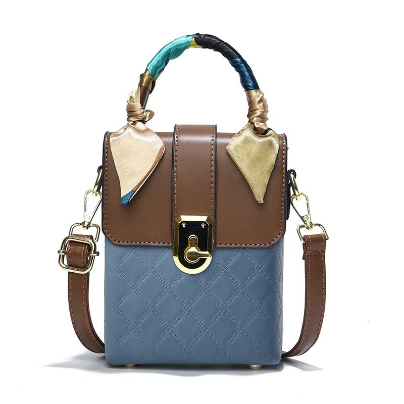 Small Crossbody Bags Cell Phone Purse for Women Faux Leather Shoulder Handbag Wallet Purse Fashion Casual Mini Top Handle Handbag for Women