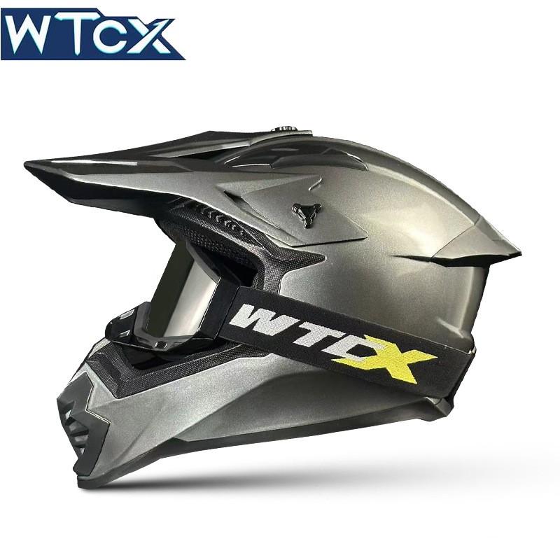 Off-Road Motorcycle Helmet Full Face DOT Certified Trail Enduro Dirt Bike Riding Men Women Ventilated ABS Shell