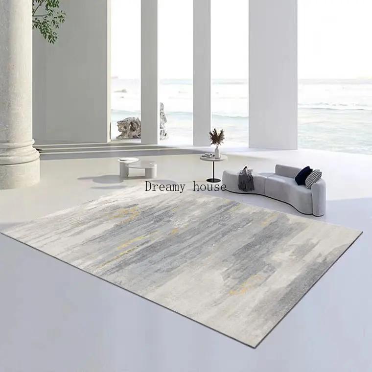 Современные абстрактные ковры для гостиной 200x300 Светлая роскошь Домашний декор Декор спальни Напольный коврик Моющиеся ковры большой площади