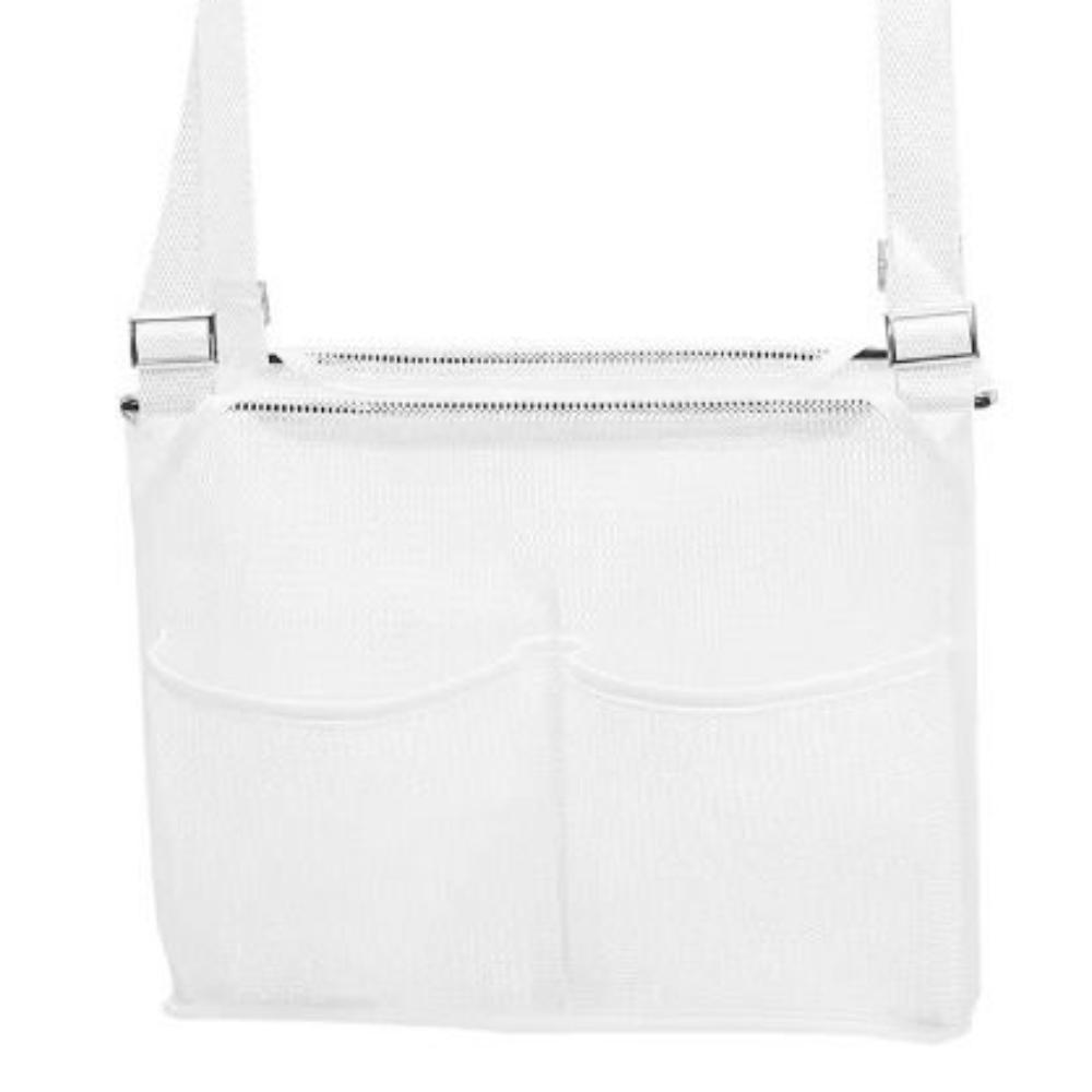 with Hooks Bathroom Hanging Bag Mesh Shower Draining Rack Shower Tools Organizer Home