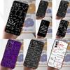 Physics Science Maths Formula Phone Case For Samsung Galaxy A15 A25 A35 A55 A54 A34 A14 A13 A33 A53 A12 A32 A52 A71 A51