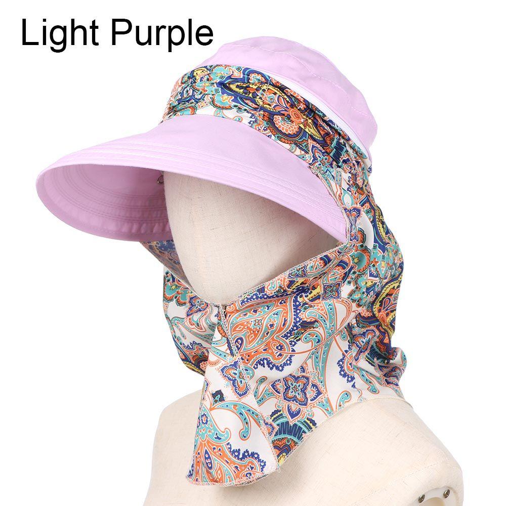 Солнцезащитная шляпа с широкими полями для верховой езды, защита от ультрафиолета, пляжная кепка, кепка с цветочным принтом, козырек от солнца