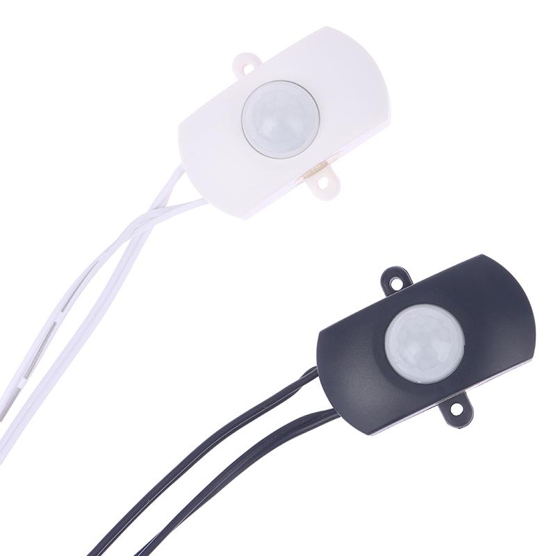 USB ИК-датчик движения 5А DC 5-24В Интеллектуальный инфракрасный датчик присутствия для светодиодной ленты Автоматический интерфейс Черный Белый
