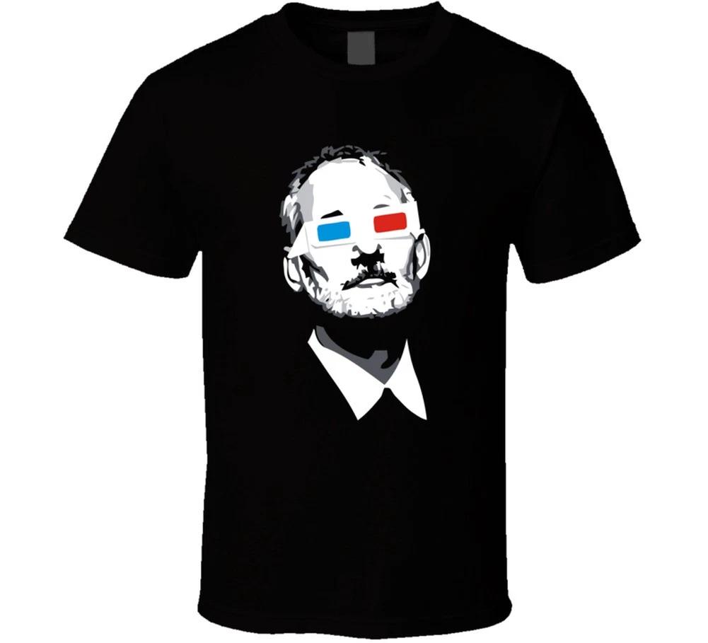 T-Shirt The Chive Bill Murray KCCO 3D Glasses Funny Anime Vintage Tee