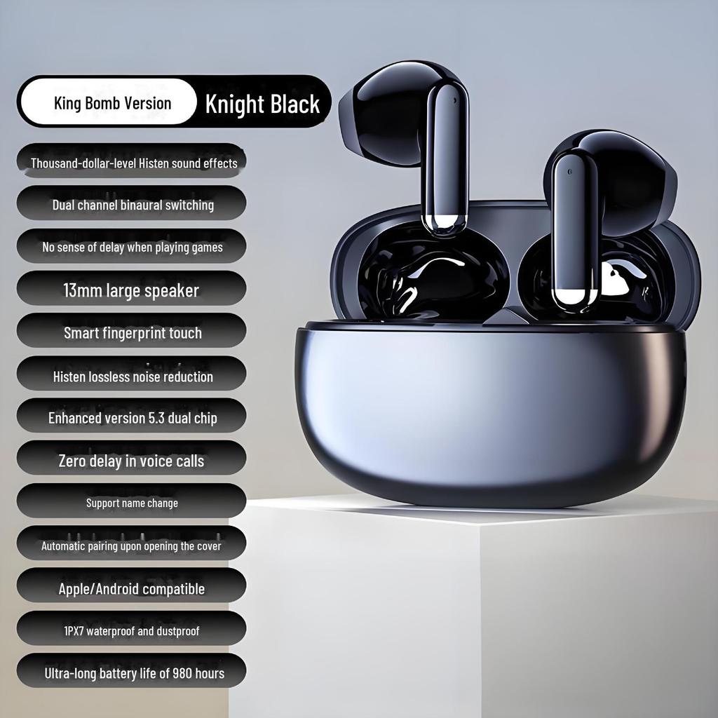 Беспроводная Bluetooth-гарнитура S510 895B H18 с цифровым дисплеем, высоким качеством звука и длительным временем автономной работы