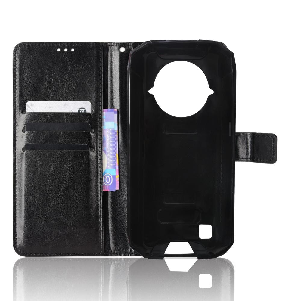 Кошелек-чехол для Doogee S96 Pro с подставкой и слотами для карт – Ударопрочный, пылезащитный, прочный деловой чехол-книжка из кожи
