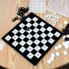 2шт набор Diy эпоксидная смола зеркало силиконовая форма для шахматной доски шахматные фигуры