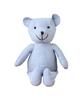 Broccoli House Teddy Bear, Small, Kids', French Linen, Washable, 30cm, Blue