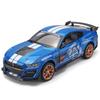 Модель Ford Mustang GT Alloy 1/24 со звуковыми и световыми функциями. Премиальная подарочная упаковка. Идеально подходит для демонстрации, коллекционирования или подарка.