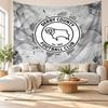 Derby County Football Wall Tapestry, Soft Fabric Wall Hanging, Decorative Backdrop For Bedroom Home Wall Art