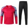 Men's Jersey Set Long Sleeve Goalie Shirt Protective Training Uniform Goalkeeper Trousers