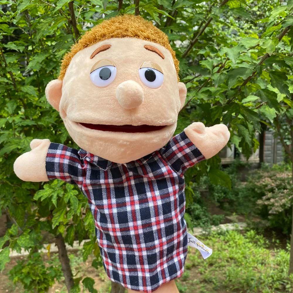 Sleeping Pillow Family Puppet Hand Doll Stuffed Toys Puppet Plush Toy Hand Puppet Plush Doll