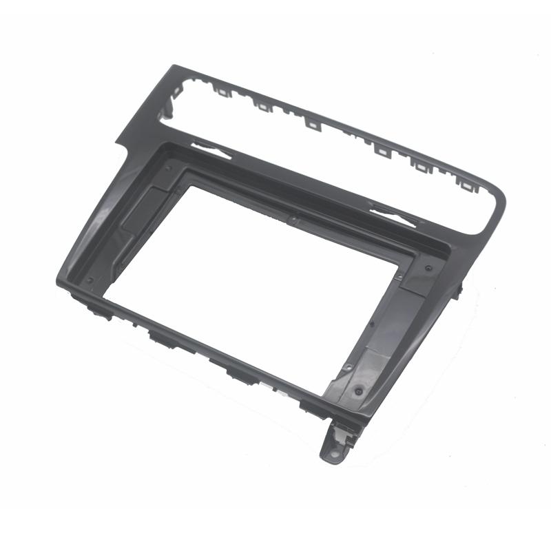 Car Radio Frame Kit For Volkswagen Golf 7 LHD 2013 2014 2015 2016 2017 Auto Stereo Install Dash Panel Fascia Bezel Faceplate