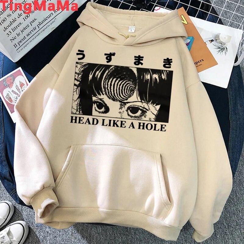 Толстовки с капюшоном Junji Ito Shintaro Kago Tomie унисекс, harajuku, аниме y2k, эстетичная одежда унисекс, одежда унисекс, толстовка унисекс с капюшоном в стиле Харадзюку