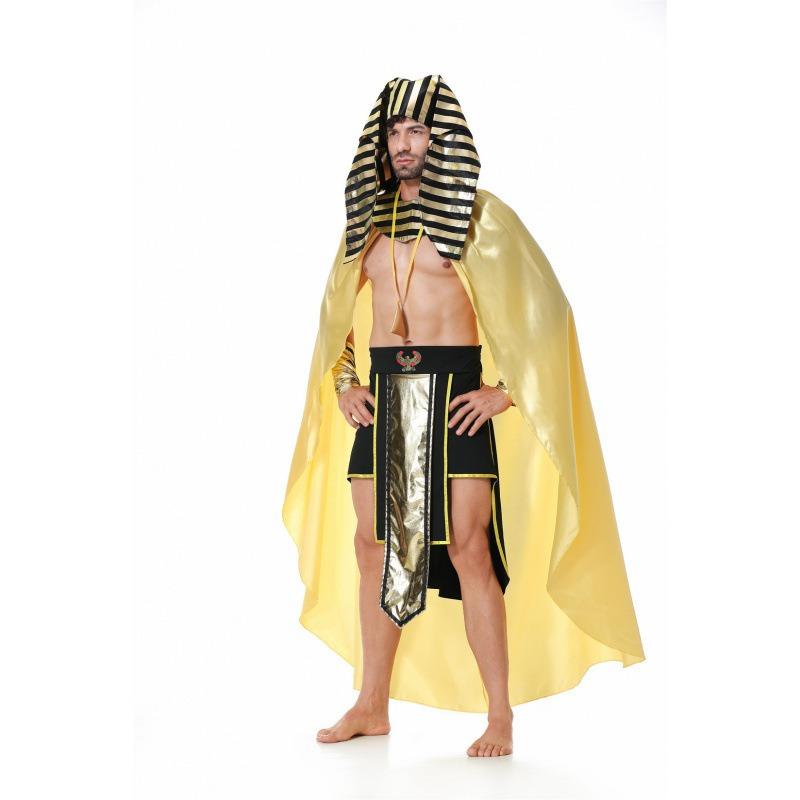 Хэллоуин мужской фараон взрослый драматический сценический костюм