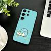 D-Sumikko Gurashi Phone Case For Samsung S26,S25,S24,S23,S22,S21,S20,Ultra,Plus,FE Black Soft Cover