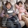 Soft Car Seat Neck Pillow Breathable Car Headrest Safety Design Lumbar Support Pillow  Car Travel