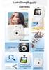 HD Dual Lens Digital Polaroid Camera for Students - Cute, Color Photo Transfer to Phone, Ideal for Parties (12MP)