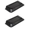 2X Cowl Heater Air Vent Intake Hood Scoop Vent Cover For Jeep Wrangler TJ JK 98-18 2007-2017 Heater Parts Car Styling