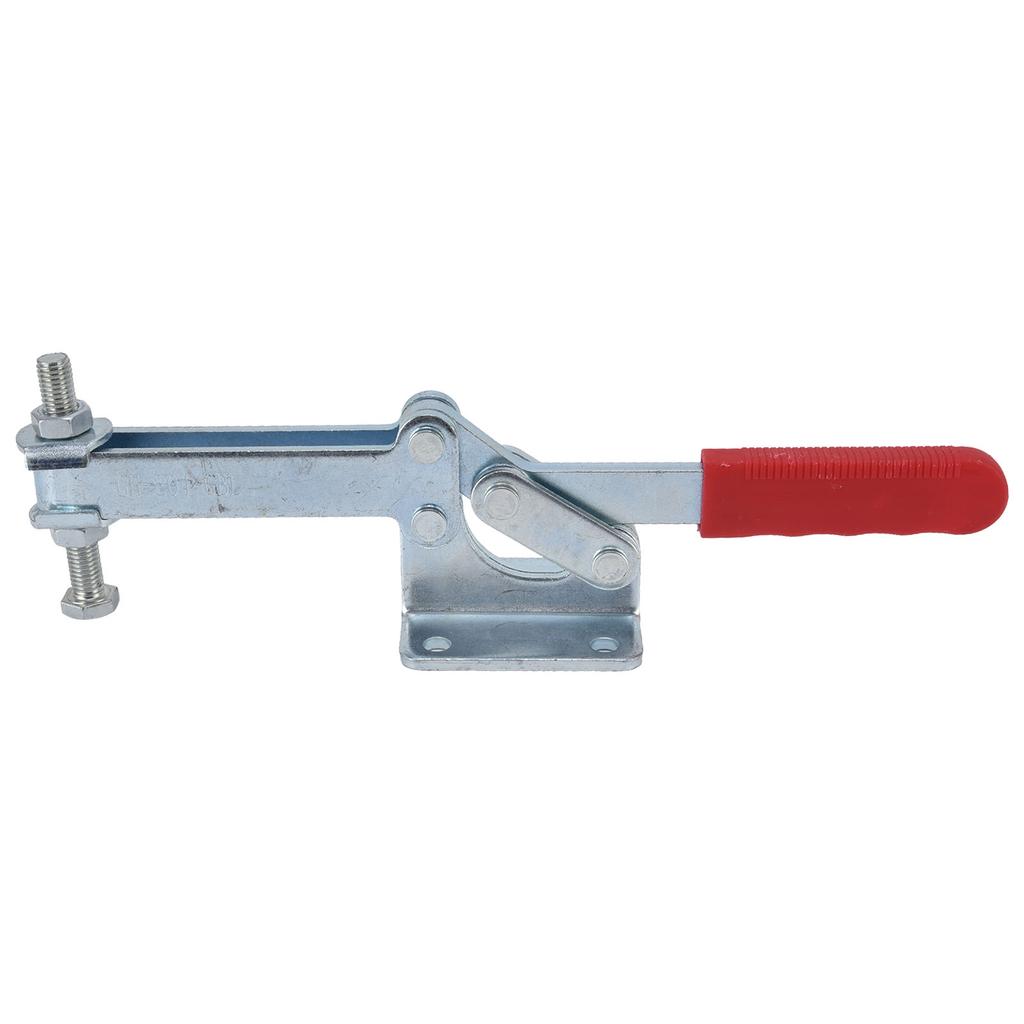 Зажим шарнирный большой с удерживающей силой 630 кг, прочный горизонтальный быстроразъемный зажим, крепежное приспособление