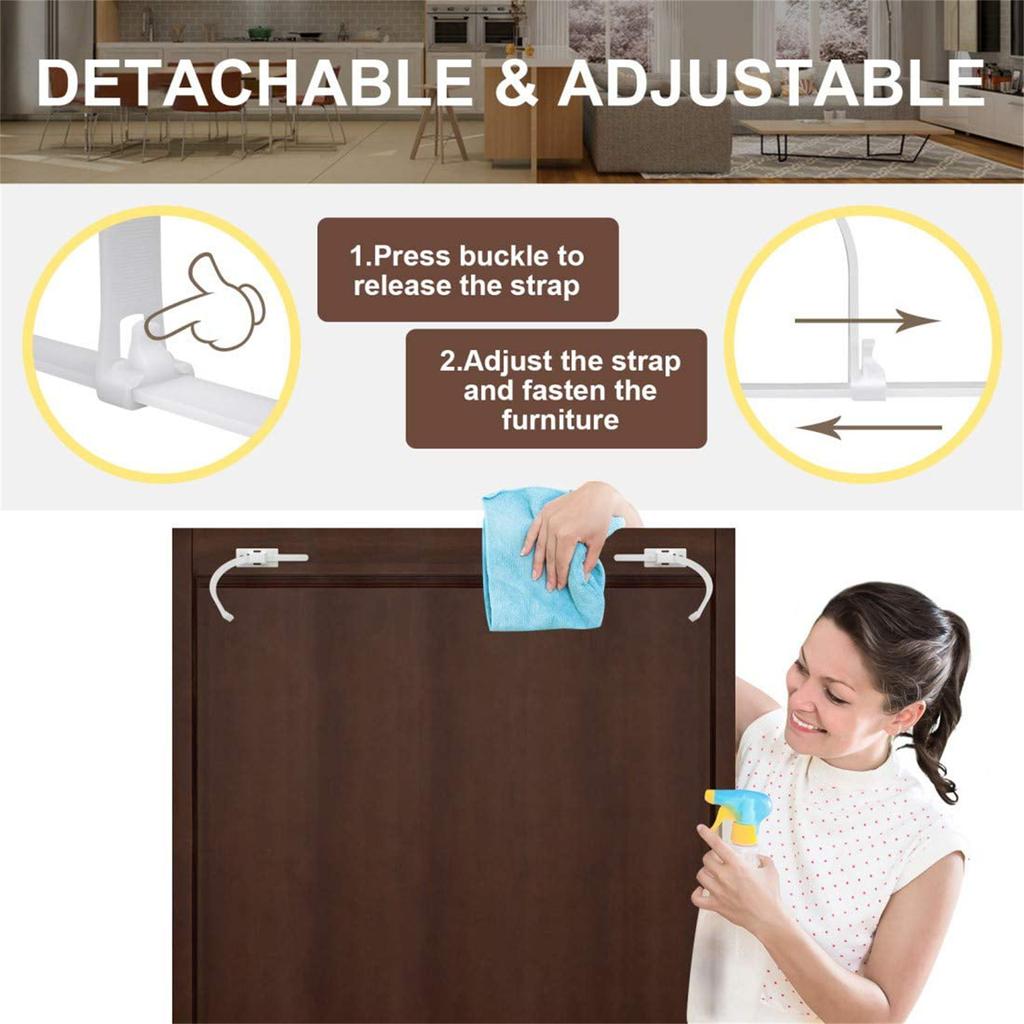 Настенный анкер с защитой от детей, мебельные ремни, регулируемый настенный анкер с защитой от опрокидывания, мебельные ремни