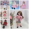 Cute Doll Lovely Clothes 21 Detachable Joints Accessories DIY Doll Outfit  for 30cm 1/6 BJD Doll