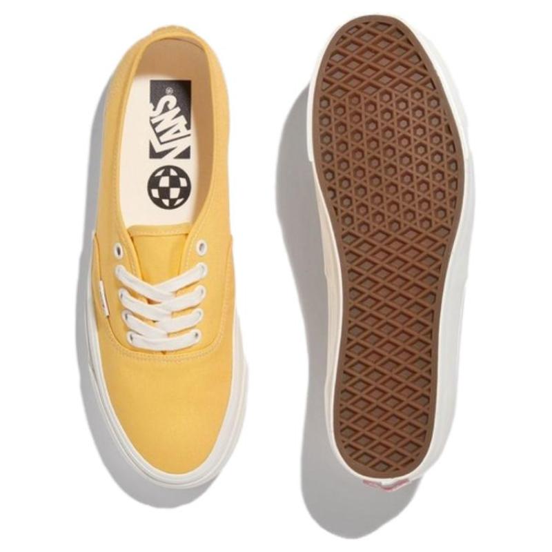 Vans MTE Authentic Переиздание 44 Износостойкие Низкие кеды для скейтборда Унисекс Желтые кроссовки VN000CW2YWZ1