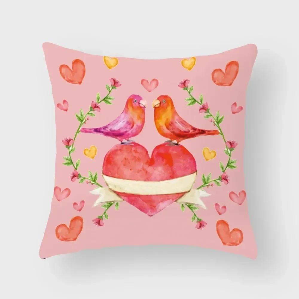 Роскошный Декор для Дома Наволочка Тропический Фламинго Наволочка для Подушки Гостиная Диван Наволочка