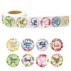 500 Pieces/roll In English Thank You Stickers Roll Stickers Material Decorative Materials Cute Sealing Stickers