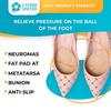 Силиконовые подушечки Мягкие стельки Вставки Гелевые стельки Женские туфли на высоком каблуке Нескользящие подушечки для передней части стопы Облегчение боли в ногах Полуподушечки