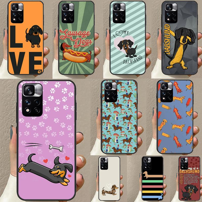 DACHSHUND Phone Case For Xiaomi Redmi Note 12 11 8 9 10 Pro 9S 10S 11S 12S Redmi 9 10 12 C 10A Cover