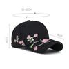 Spring Autumn Women's Cap Sunshade Sun Hat Plum Embroidered Baseball Cap