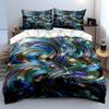 Swirling abstract colorful patterns. Bedding sets Duvet cover sets Duvet covers Pillowcases(1 * Duvet Cover 2 * Pillowcases without duvet insert)