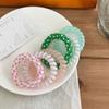 Headwear Sweet Elastic Hair Tie Colorful Telephone Wire Hair Rope  Hair Accessories