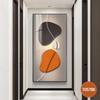 Вертикальная текстурная картина на холсте для прихожей