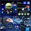 11,26-дюймовый Автомобильный видеорегистратор Android 14 4G+64G 4G LTE WIFI Видеорегистратор Carplay Android Auto Двойная камера Запись 1080P Поддержка Youtube Netflix