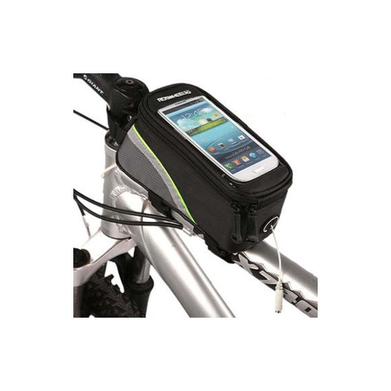 Cycling Handlebar Bag With Touch Screen Compatibility For Mountain Biking
