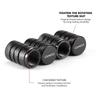 4pcs Car Wheel Tire Air Valve Cap Stem Dustproof Cap Cover For KIA Sportage Ceed Sorento Cerato Optima Picanto Rio Soul pgncs50