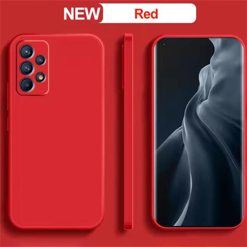 Горячая распродажа Чехол из ТПУ для Samsung Galaxy A32 A33 A52 A72 4G 5G Ударопрочный Роскошный Жидкий Силикон Защита Камеры Задняя Крышка